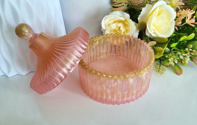 Coffret cadeau 3 pièces rose