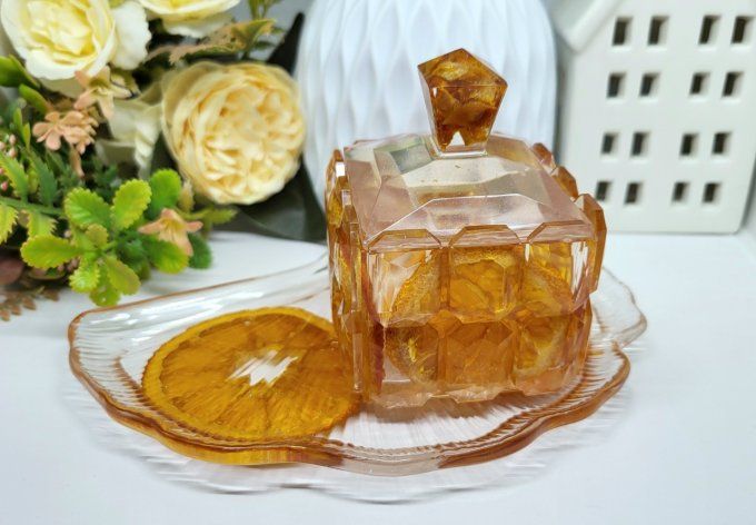 Coffret cadeau 2 pièces décoration fruité