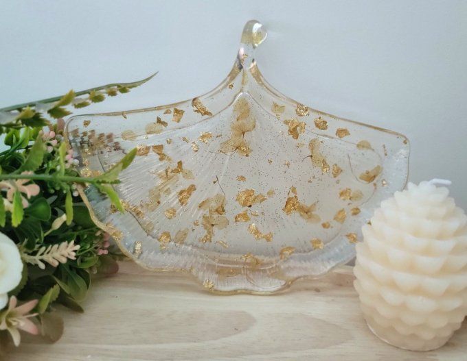 Vide poches feuille de ginkgo