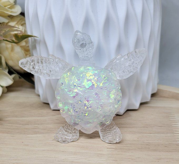 Petite Tortue en résine époxy