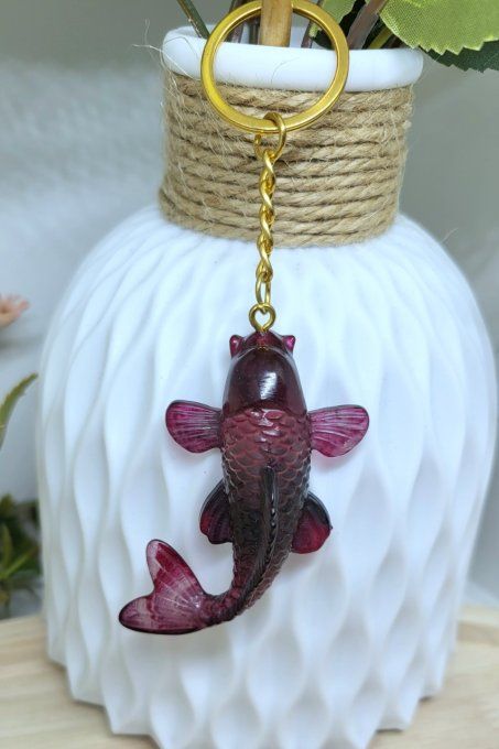 Portes clés Carpe Koï modèles au choix 