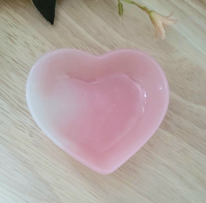 Coupelle à bijoux en forme de coeur