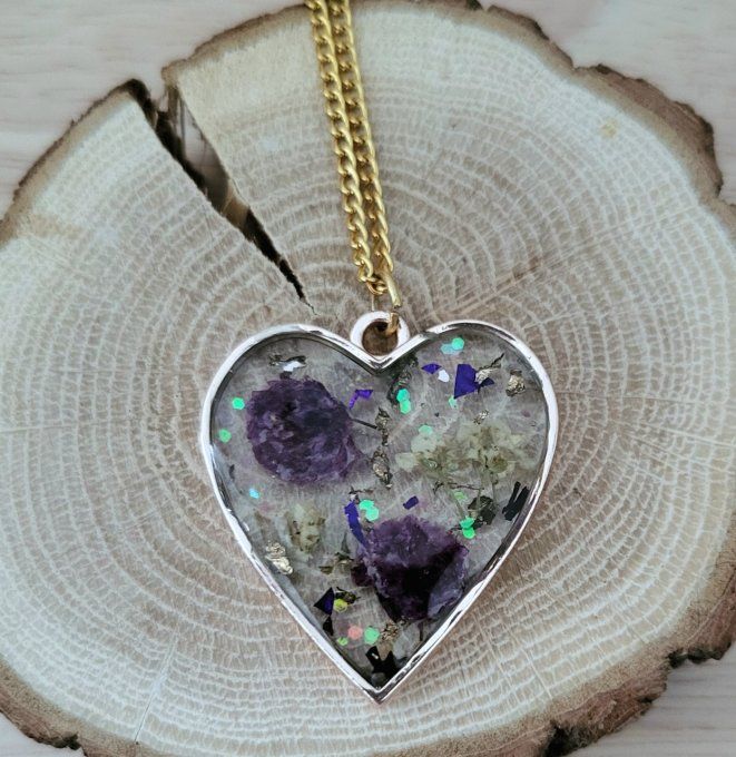 Pendentif coeur avec ou sans chaine