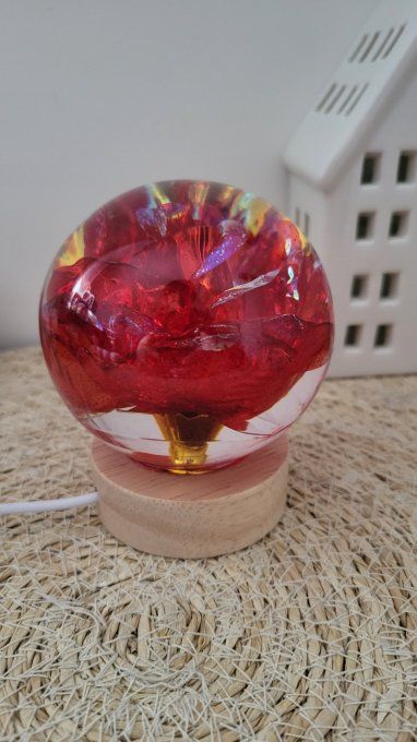 Lampe sphère lumineuse