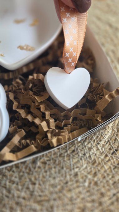 Ensemble diffuseur parfum en résine minérale