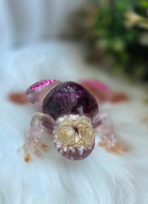 Grenouille en résine époxy