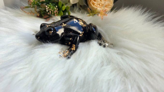 Grenouille en résine époxy 