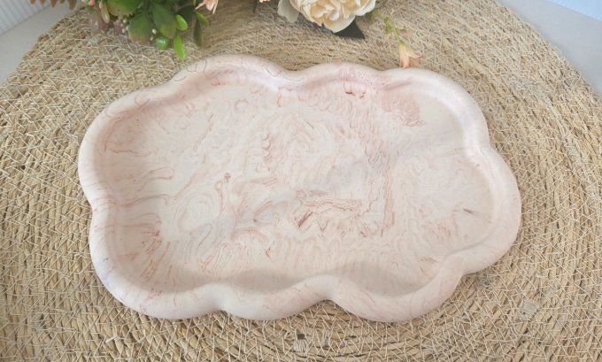 Grand Plateau en Jesmonite 