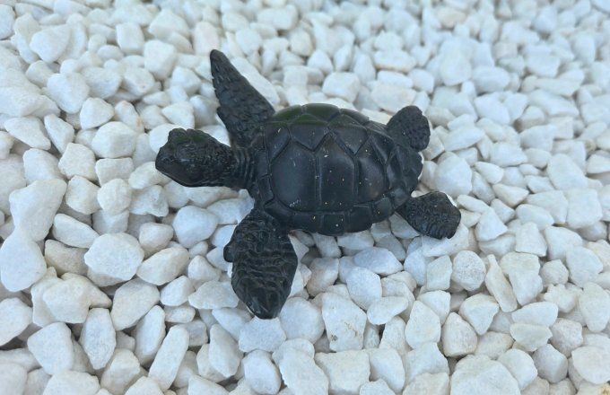 Petite Tortue en résine époxy 