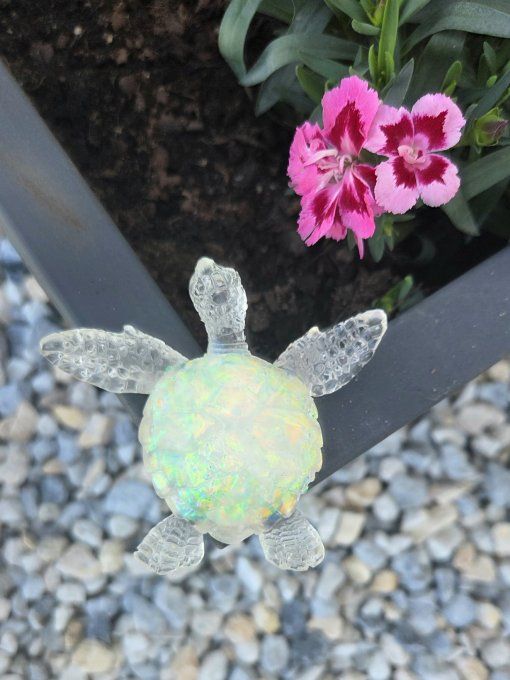 Petite Tortue en résine époxy