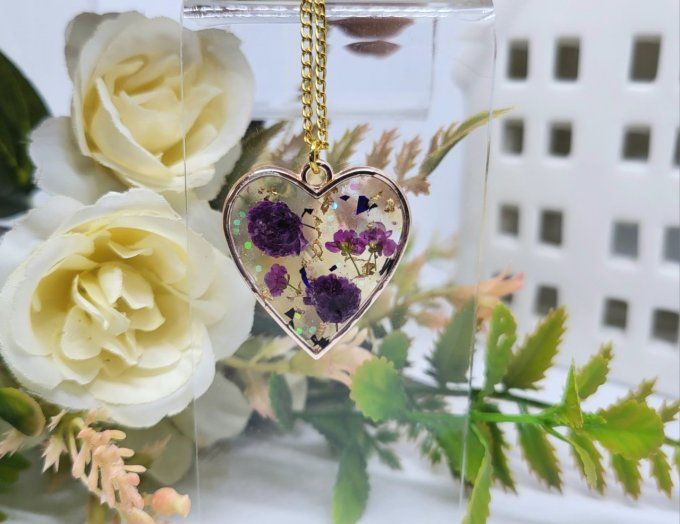Pendentif coeur avec ou sans chaine