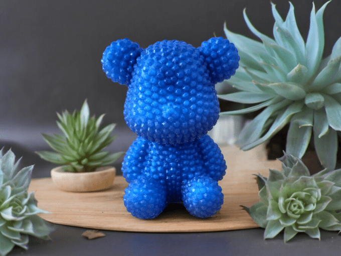 Figurine Grand Ours en résine époxy