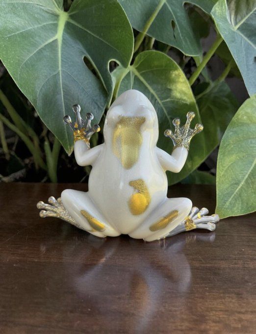 Grenouille en résine époxy